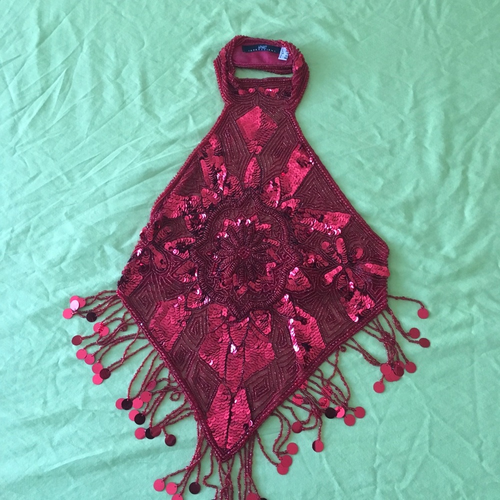 Sexy halter sequin Top 😍💐
